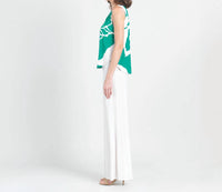 Clara Sunwoo - U-neck Curved Hi-low Tank