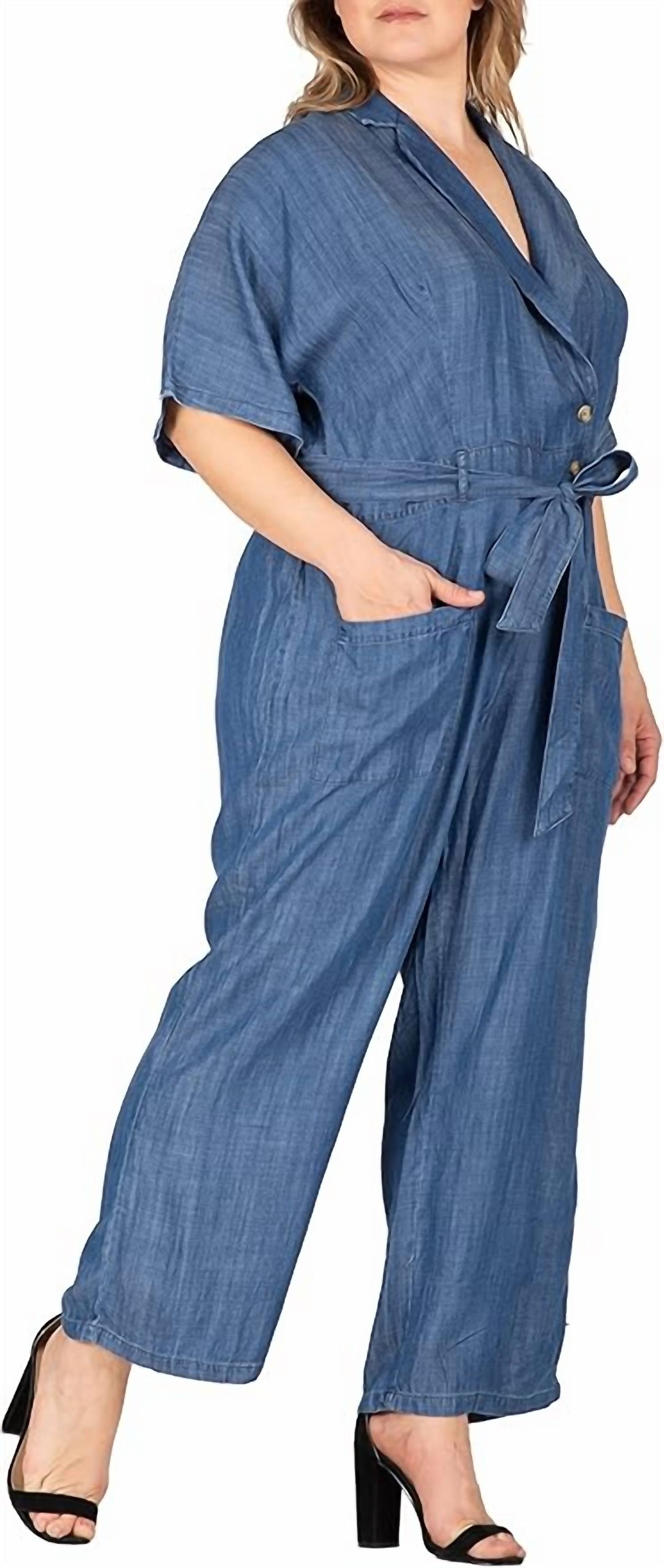 Standards & Practices - Tencel Short Sleeve Jumpsuit
