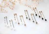 Maya Bauman - Women's Double Trouble Gem Earrings