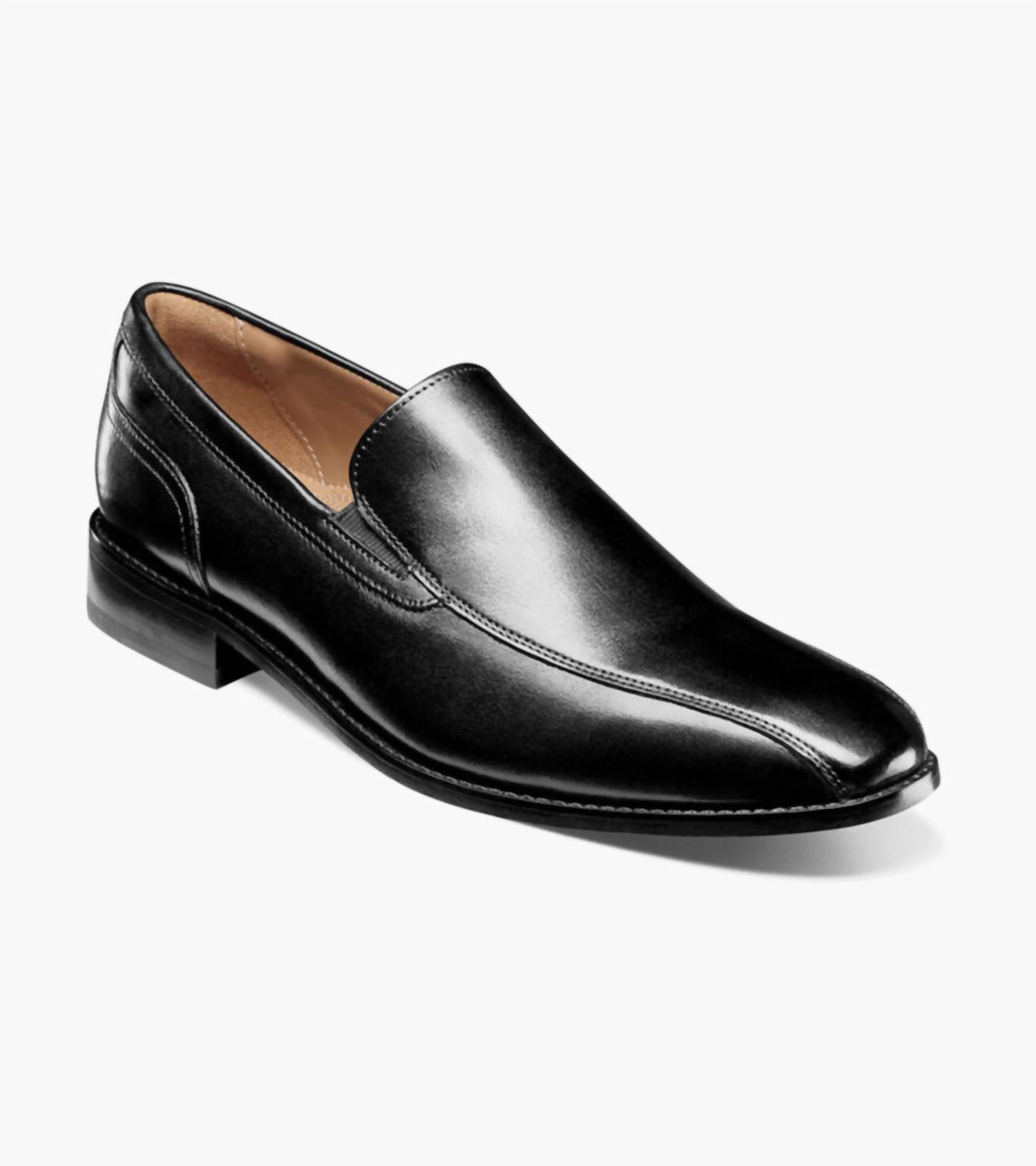 Florsheim Men's Corbetta Bike Toe Slip On Shoes in black - men's loafer