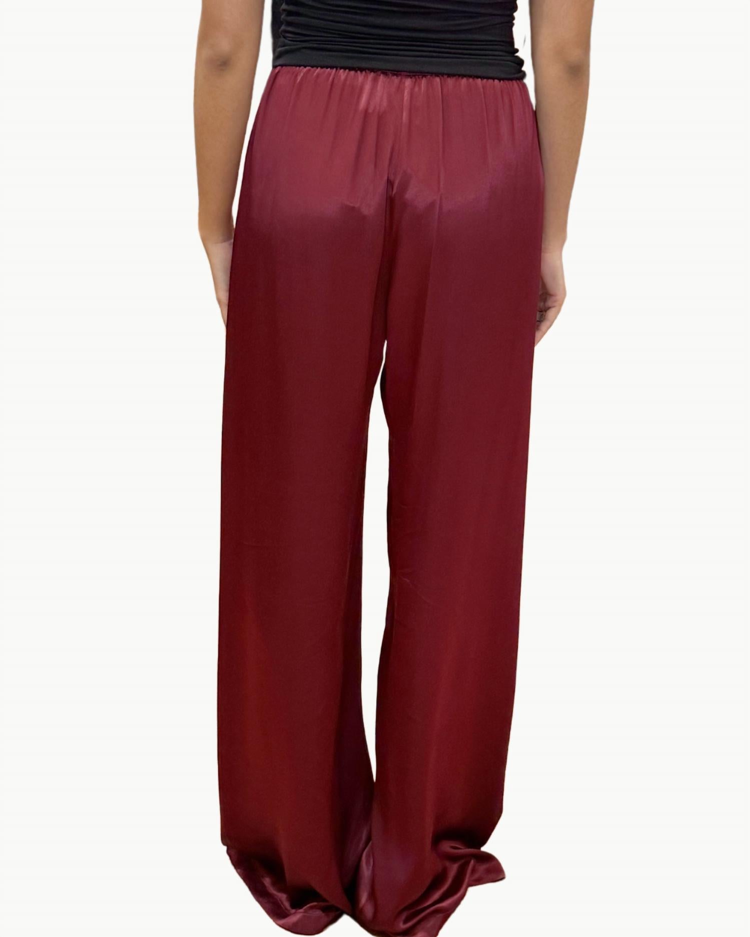 Enza Costa - Satin Wide Leg Pant