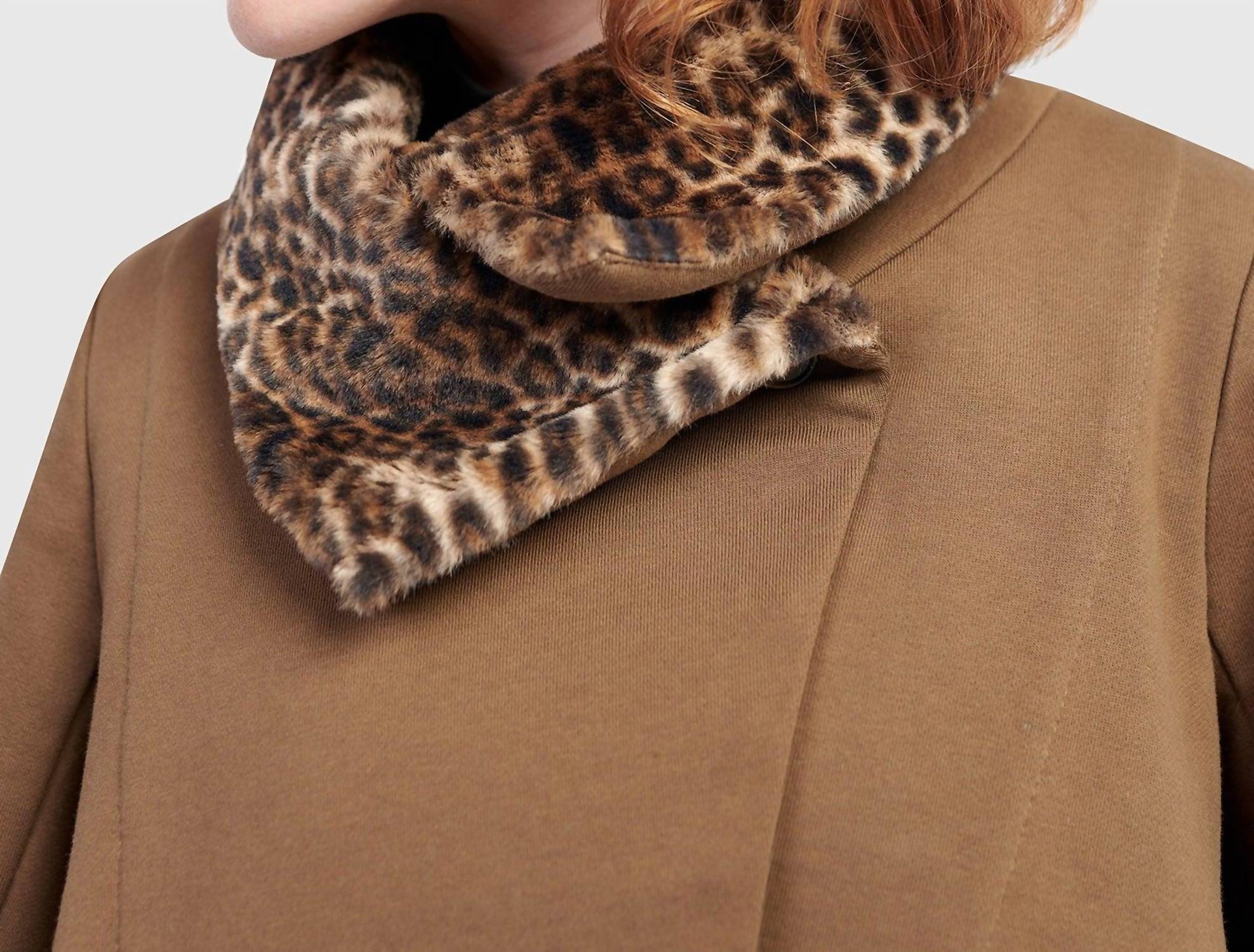 ALEMBIKA Urban Snug Moto Jacket in camel - women's jacket - view 5