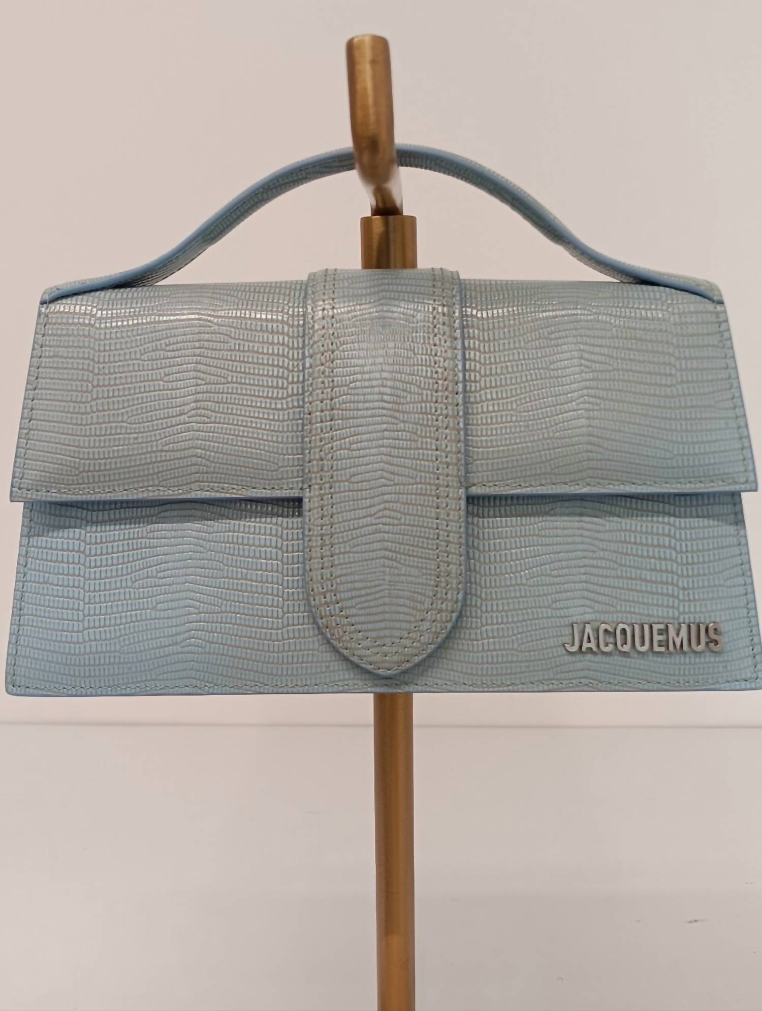Jacquemus - Women's Le Grand Bambino Lizard Embossed Shoulder Bag