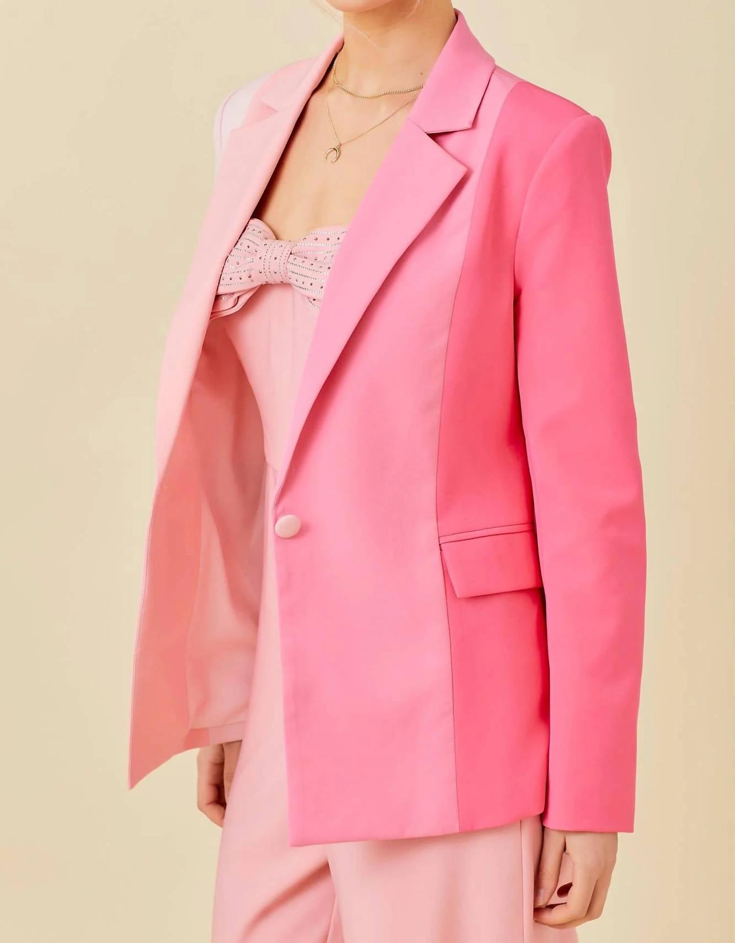 Main Strip - Color Block Blazer