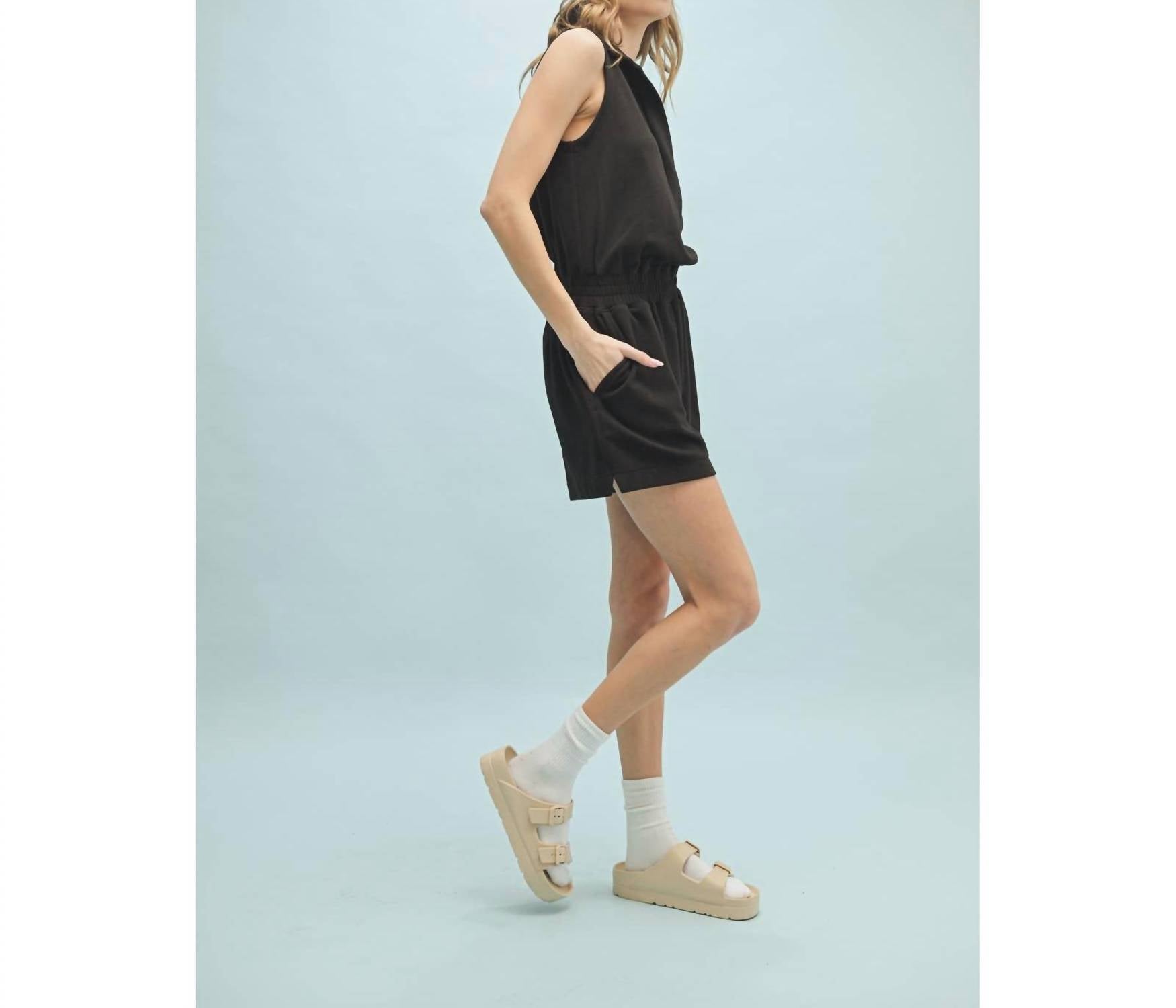 Wishlist - Women's Athlete Collared Romper