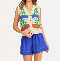 Sadie & Sage - Palms Sweater Vest