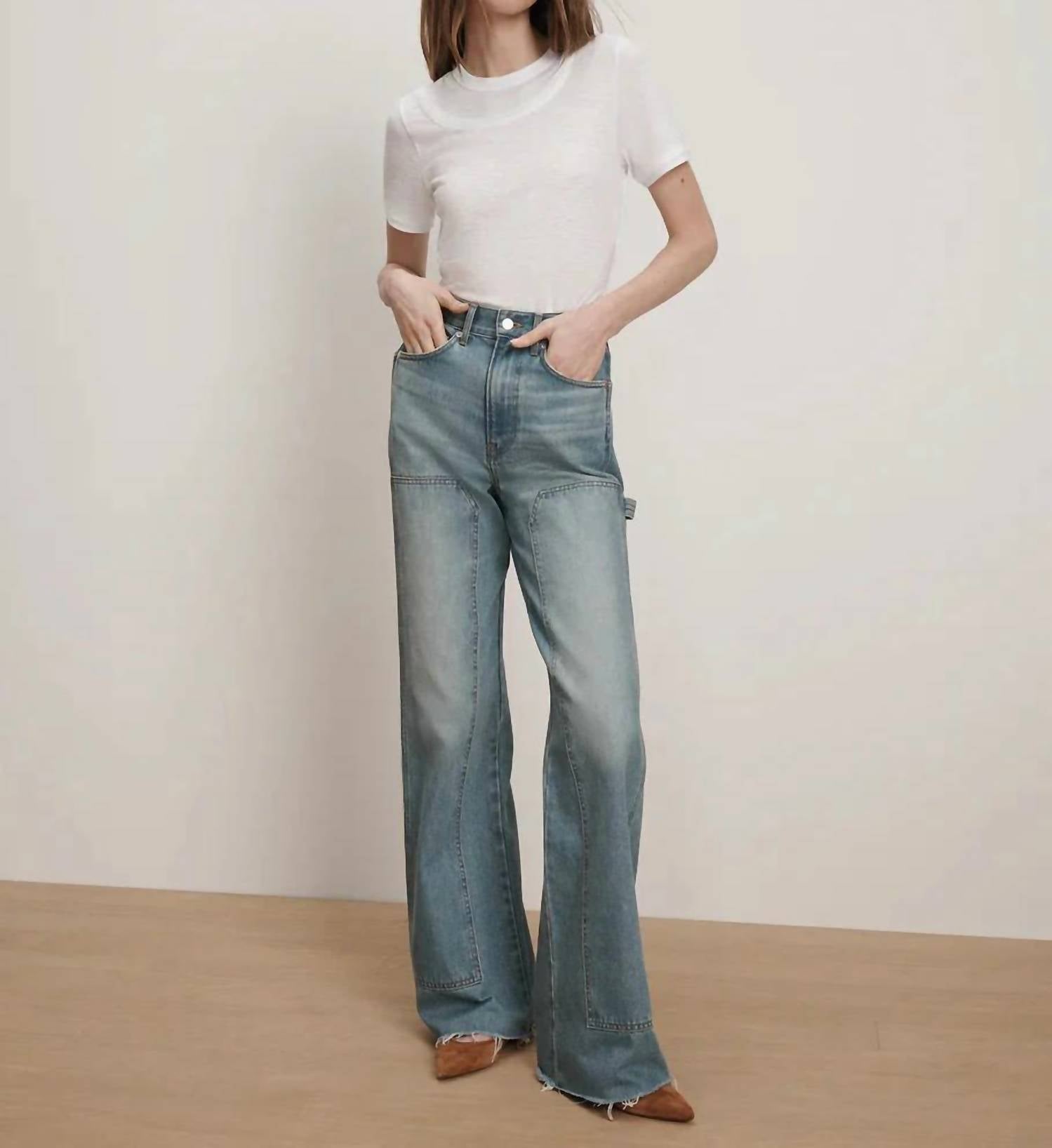 Veronica Beard - Damian Double-collar T-shirt
