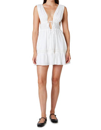 Nia - Khloe Linen Mini Dress