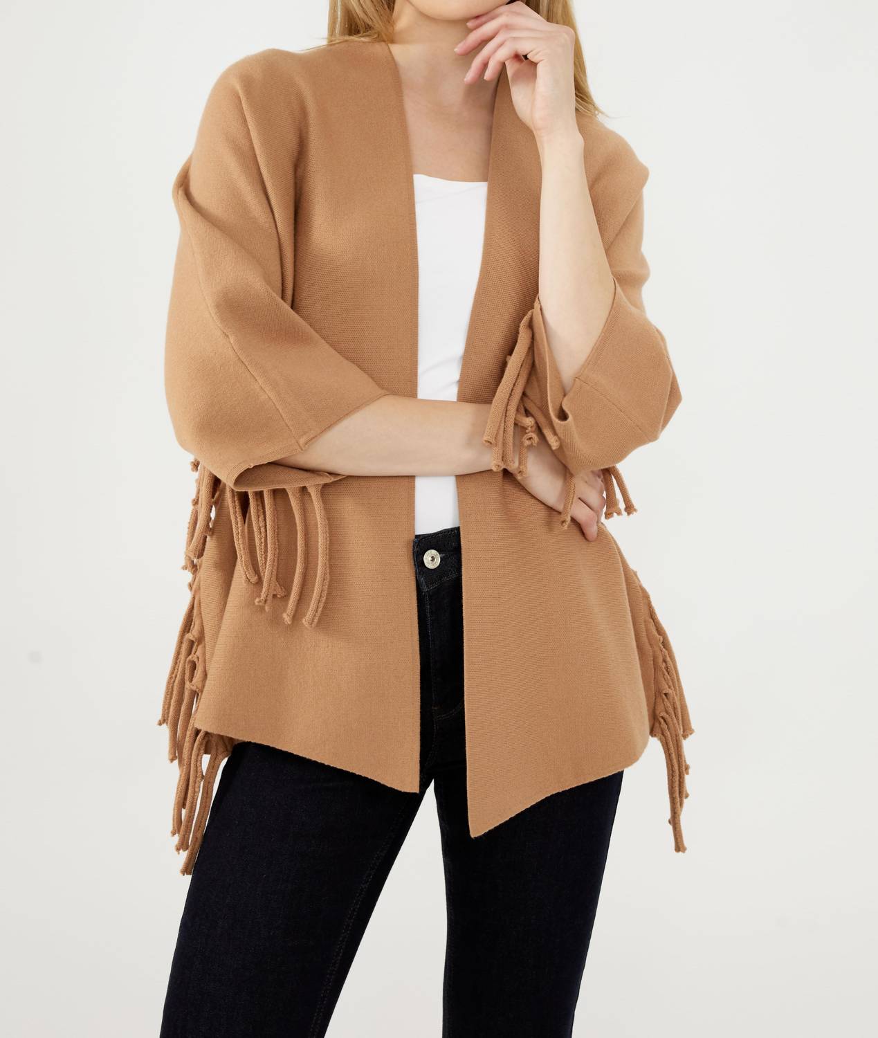 Frank Lyman - Open-front Relaxed Cardigan