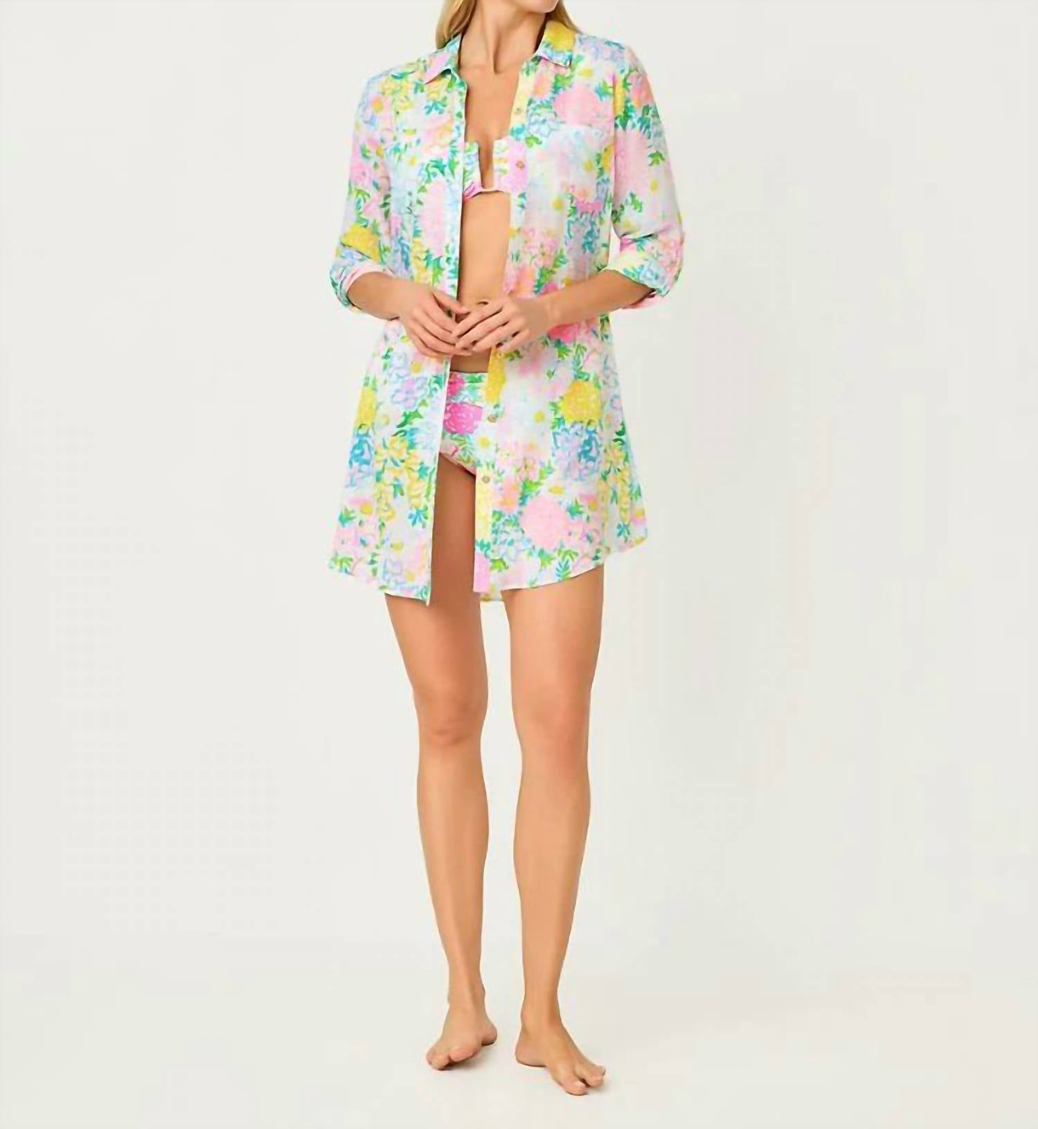 Lilly Pulitzer - Natalie Shirtdress Cover-up