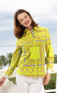 Dizzy-Lizzie - Cape Cod Frayed Shirt