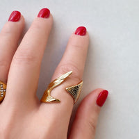 Jagged Halo Jewelry - Women's Mermaid Ring