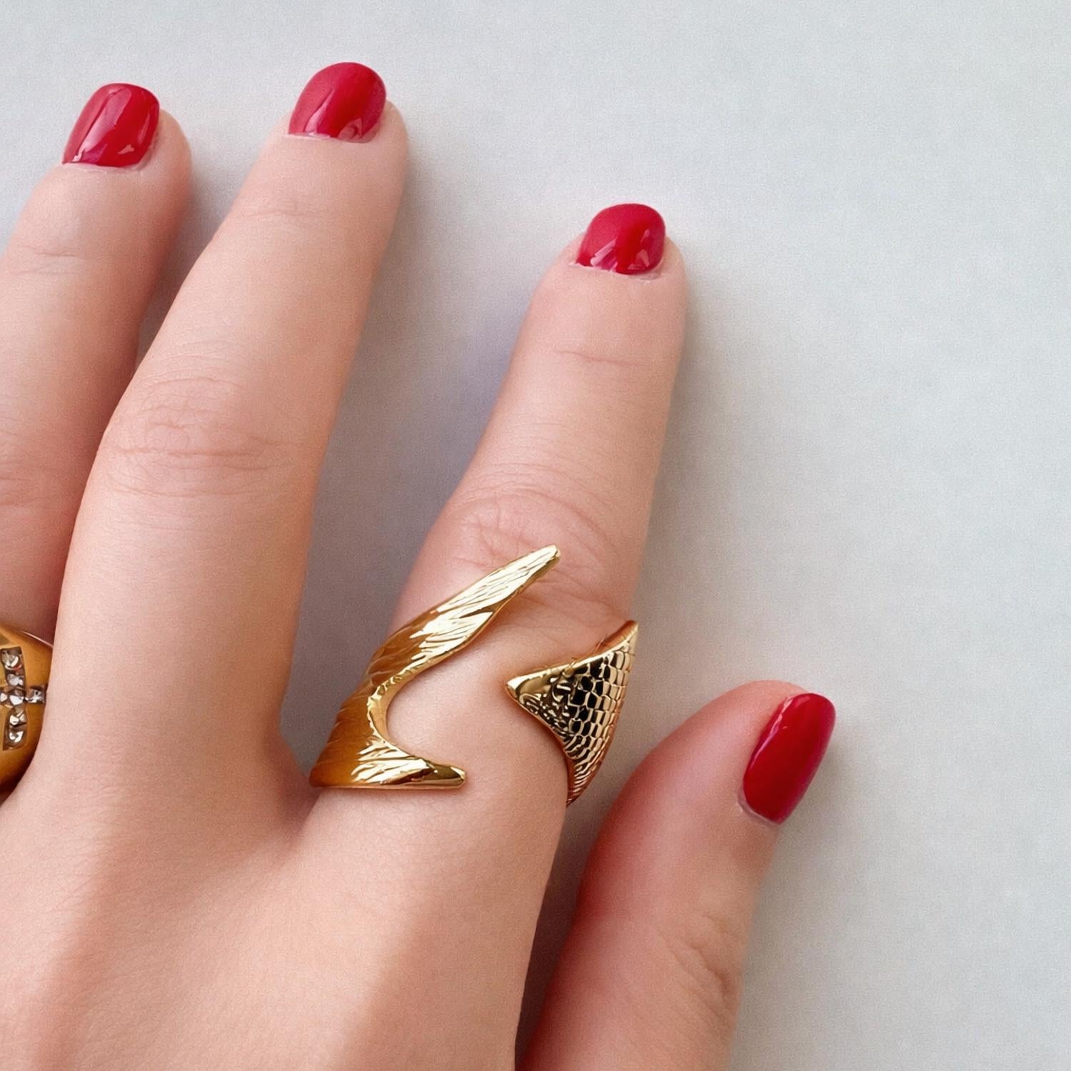 Jagged Halo Jewelry - Women's Mermaid Ring