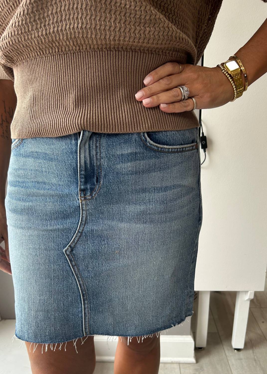 Level99 - Miley Denim Skirt