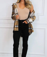 Zenana - Start Fresh Plaid Shacket