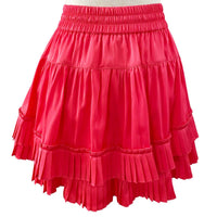 RESET by Jane Women's Sally Skort in fiery rose - women's skirt - detail view
