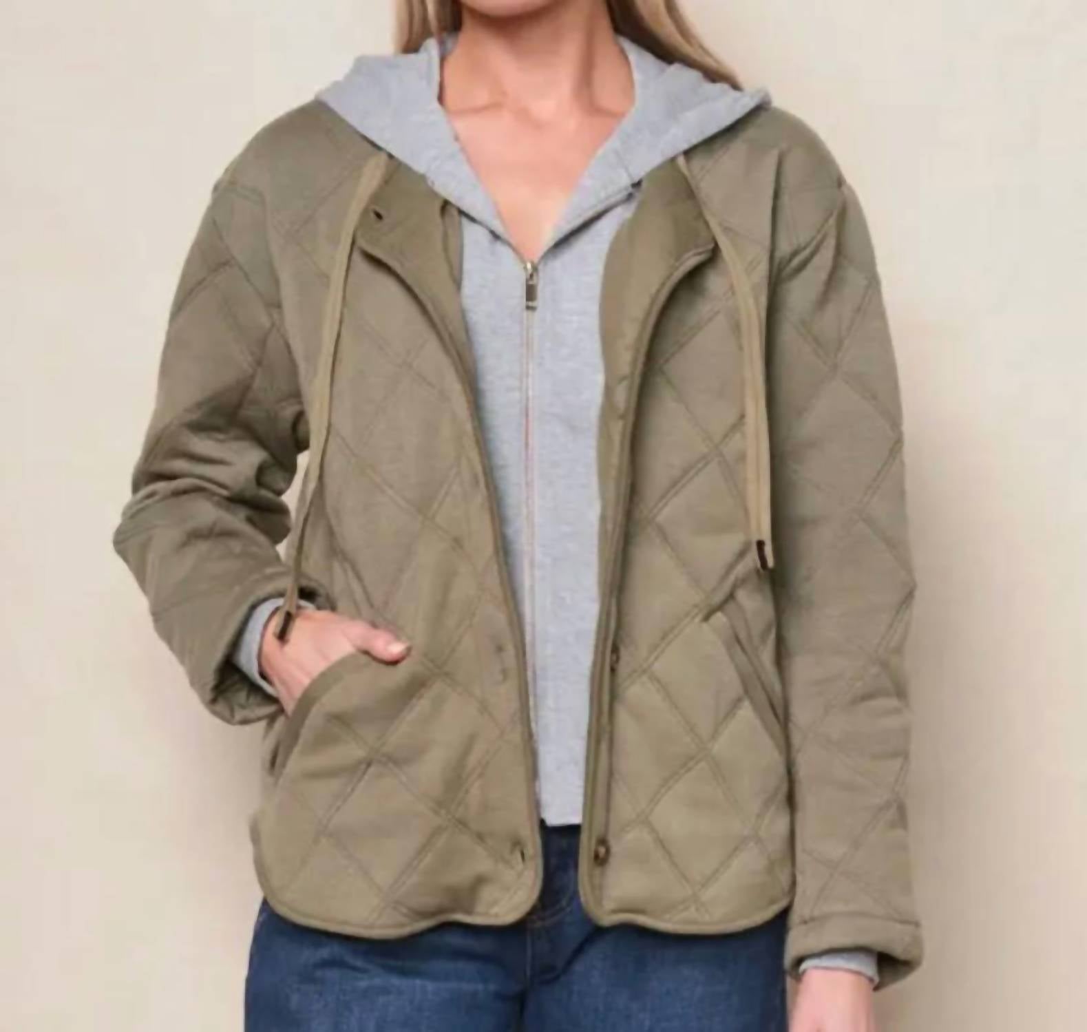 Stateside - Quilted Hooded Jacket