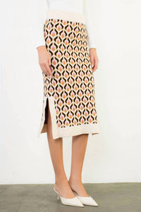 Thml - Jacquard Knit Midi Skirt