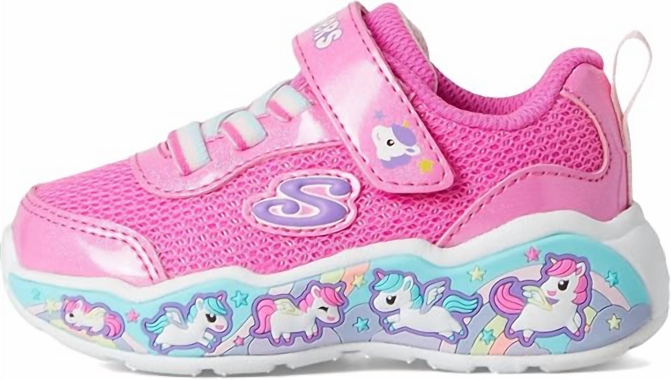 Skechers - Little Girls Play Scene-fun Squad Sneakers