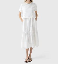 Brochu Walker Nice Dress in ivory - women's dress