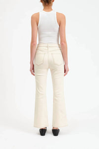Daze - Soho Rawcut High Rise Ankle Flare Jeans