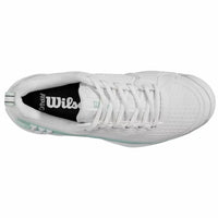 Wilson Women's Rush Pro 4.5 Shoe in white surf spray - women's sneaker - alternate view