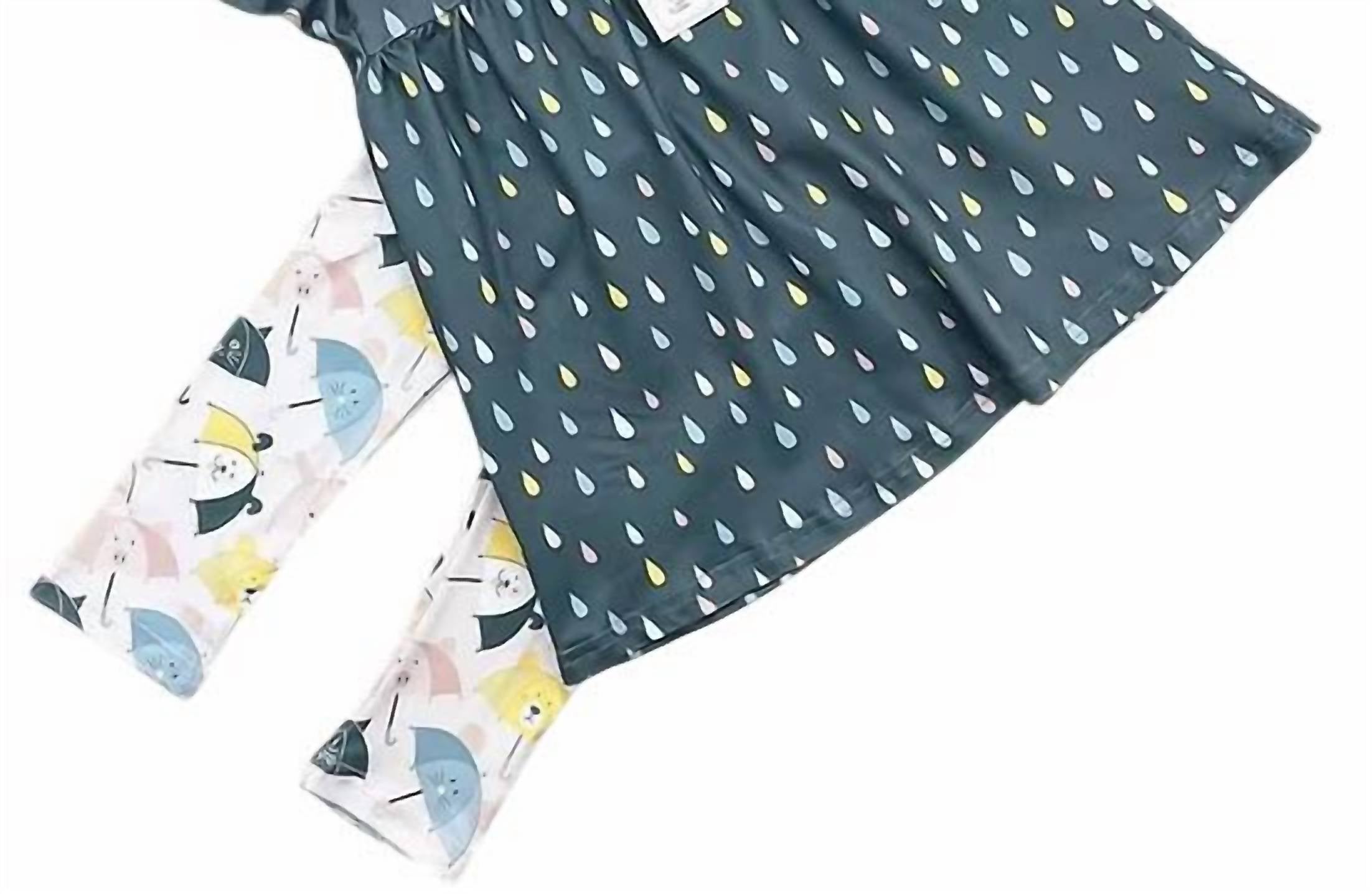 Pete + Lucy - Girls Stormy Zoo Pant Set