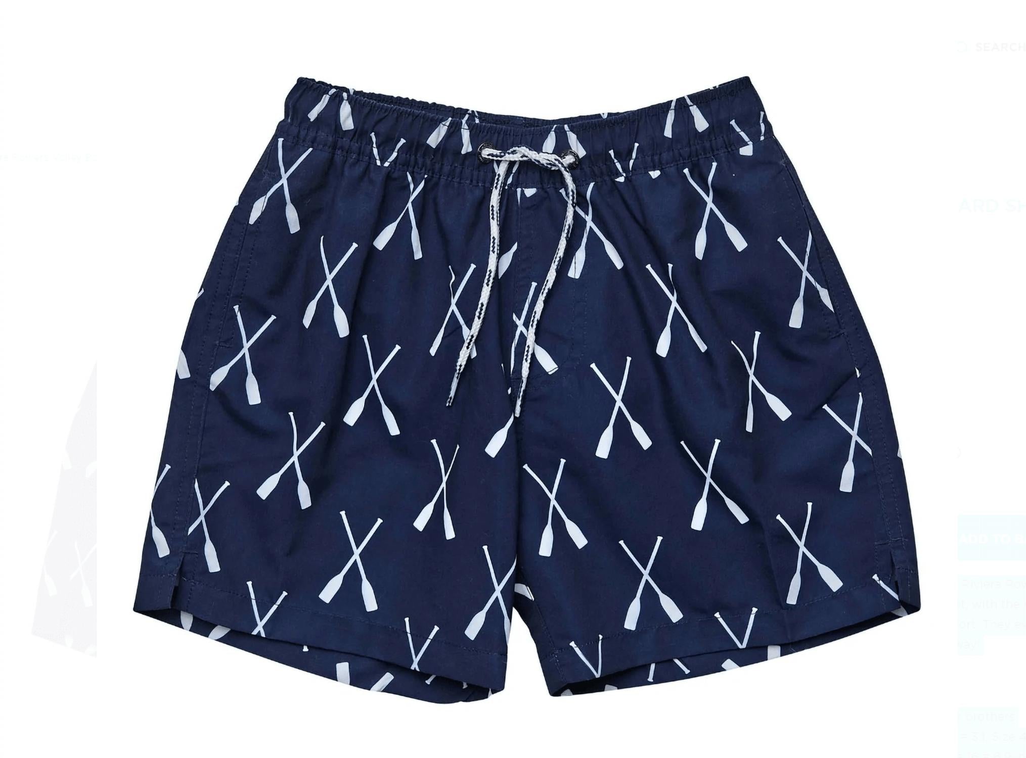 Snapper Rock - Boys Riviera Rowers Volley Board Shorts
