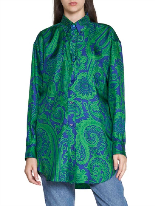 Etro - PAISLEY SILK TUNIC