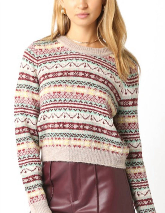Olivaceous - Switzerland Sweater