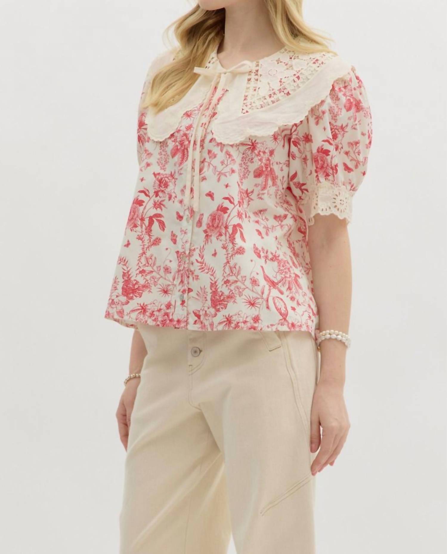 Entro - Flawless Impression Crochet Top