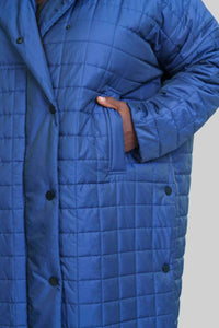 Bitte Kai Rand - Changeant Nylon Box Coat - Plus Size