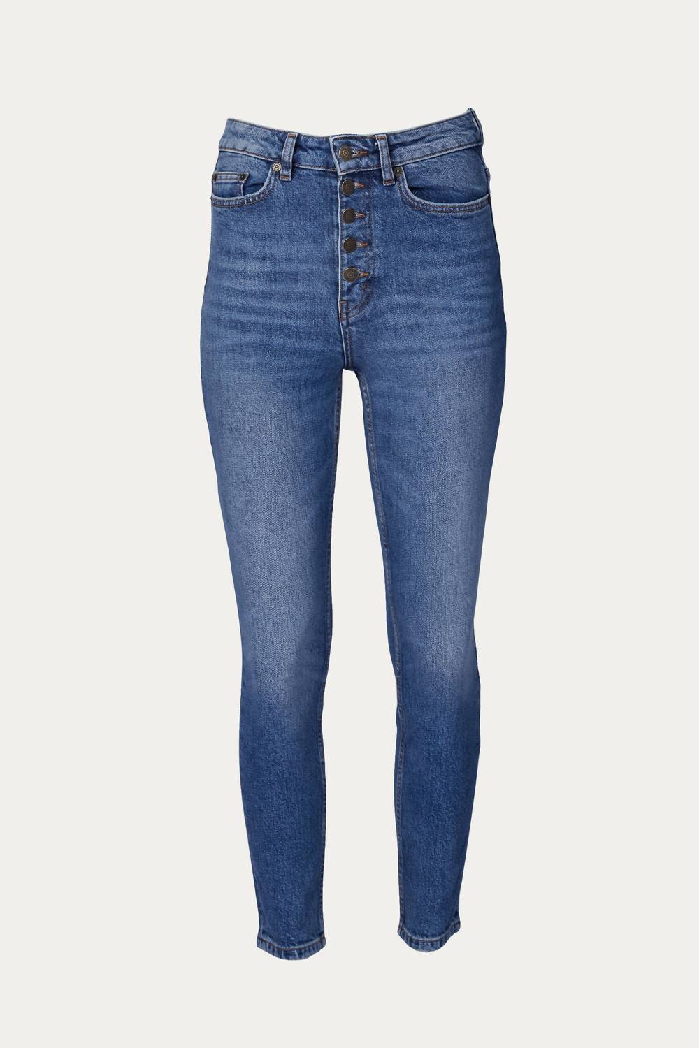 BUTTON FLY JEANS