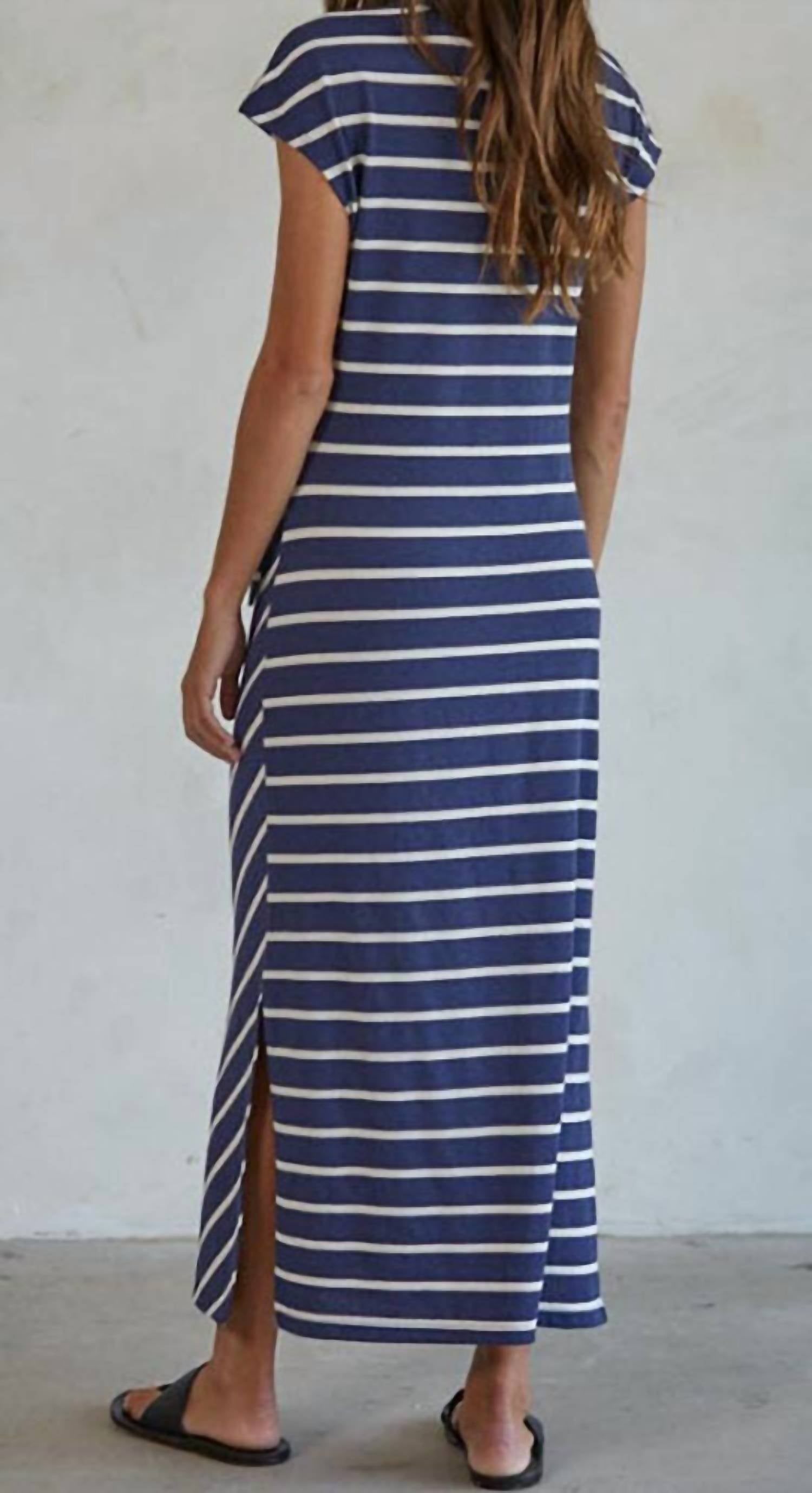 By Together - Hudson Striped Maxi Dress