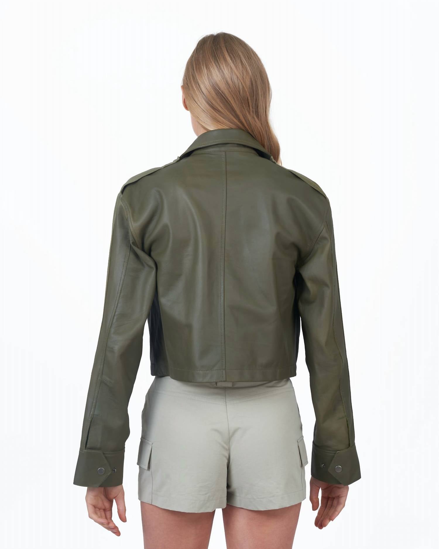 Jkt Nyc - Christina Matte Leather Jacket