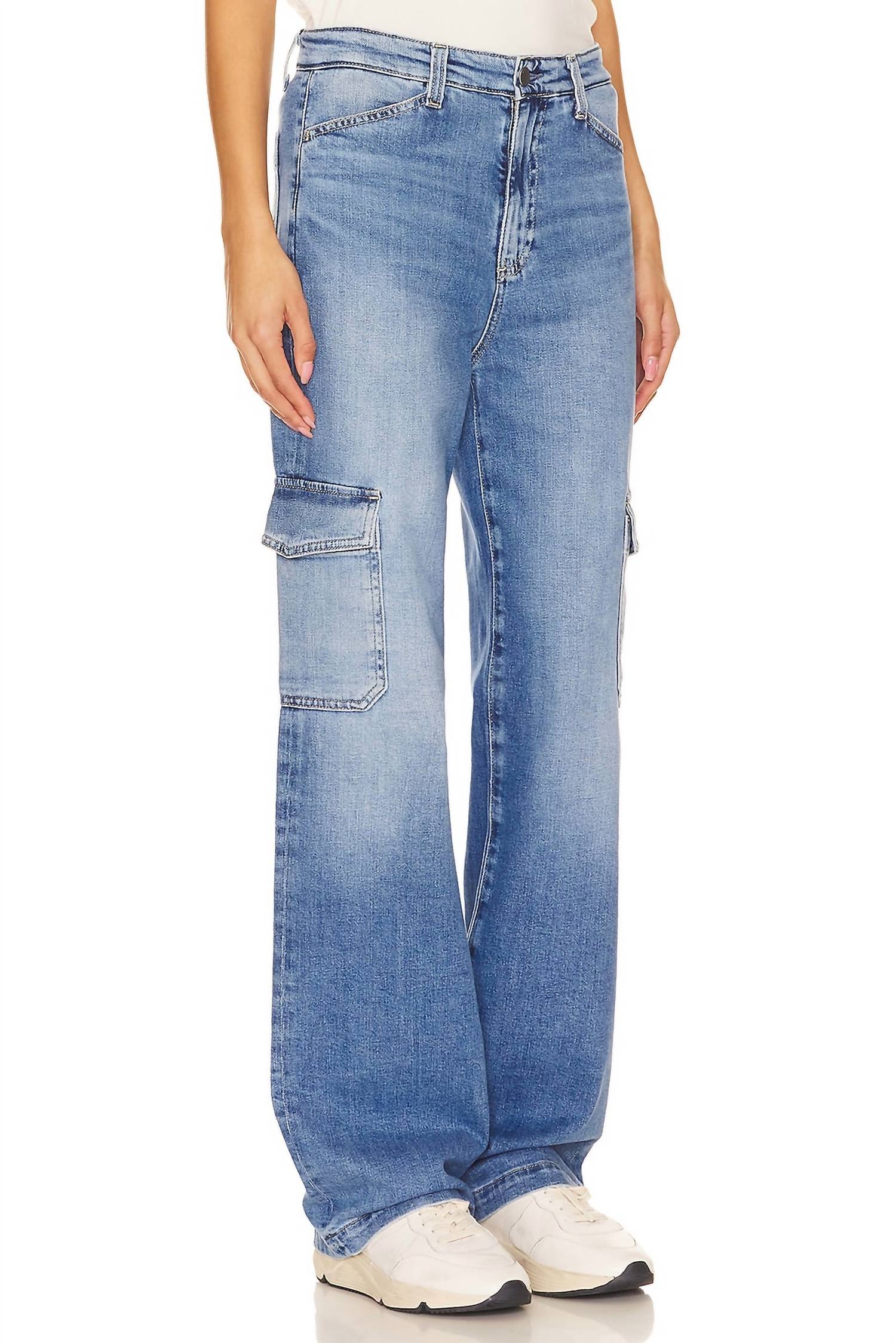 Ag Jeans - Gatina Wide Leg Cargo Jeans