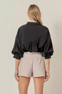 English Factory - Balloon Sleeve Shirt