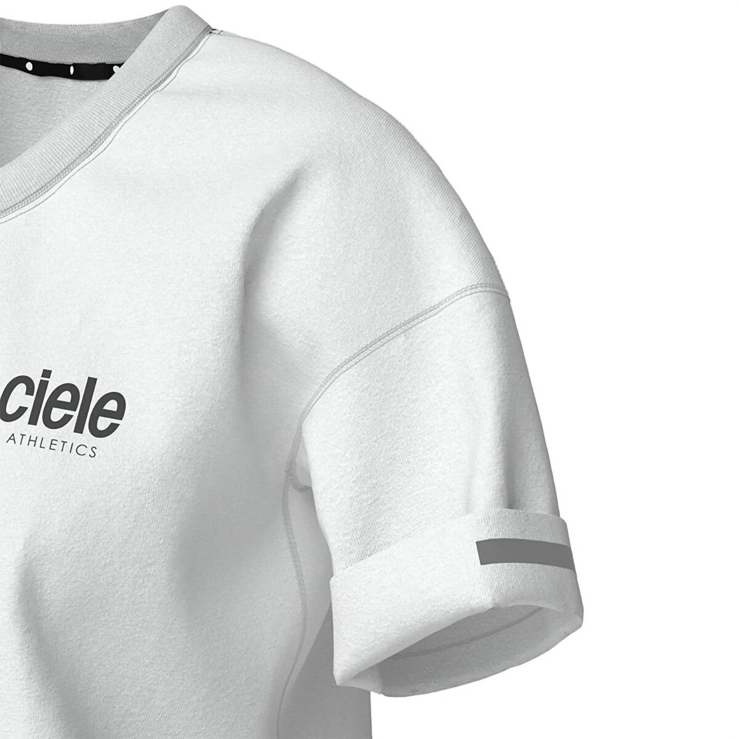 ciele athletics Athletics Stripes Nsbt Shirt in white - women's t-shirt - alternate view