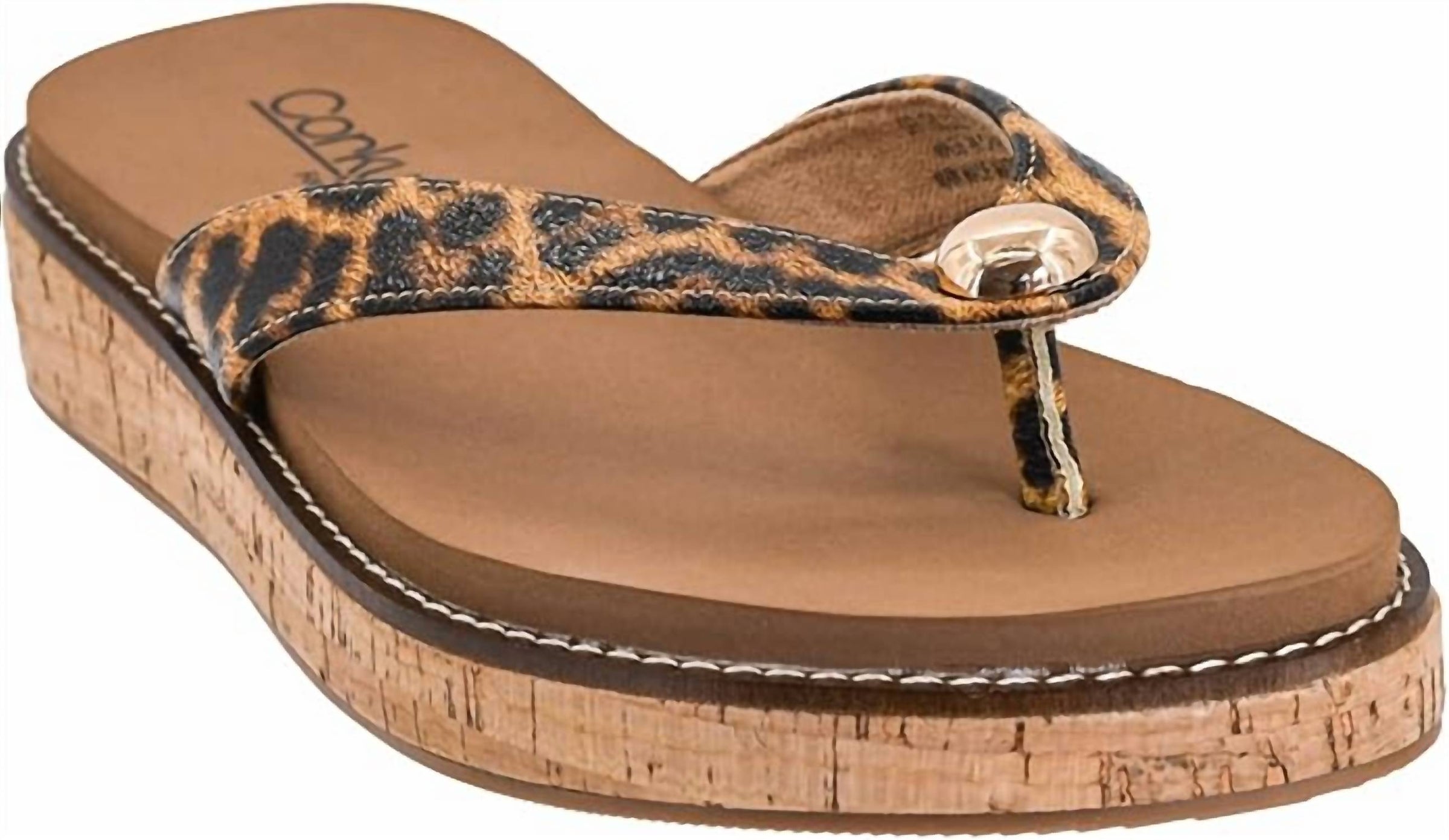 Corkys Footwear Women's Off The Deep End Sandals in leopard - women's sandal