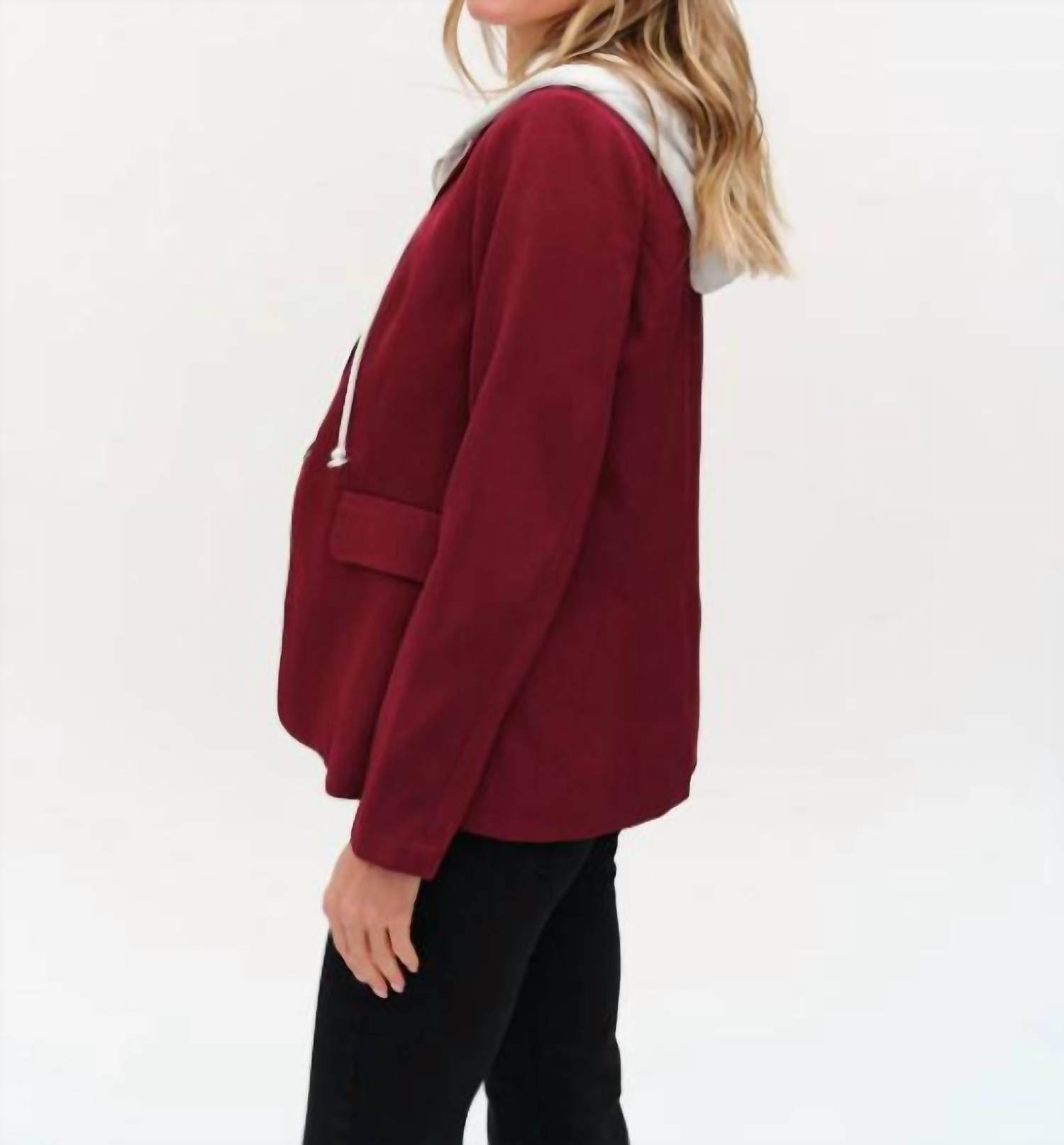 Six/Fifty - Drew Hooded Blazer