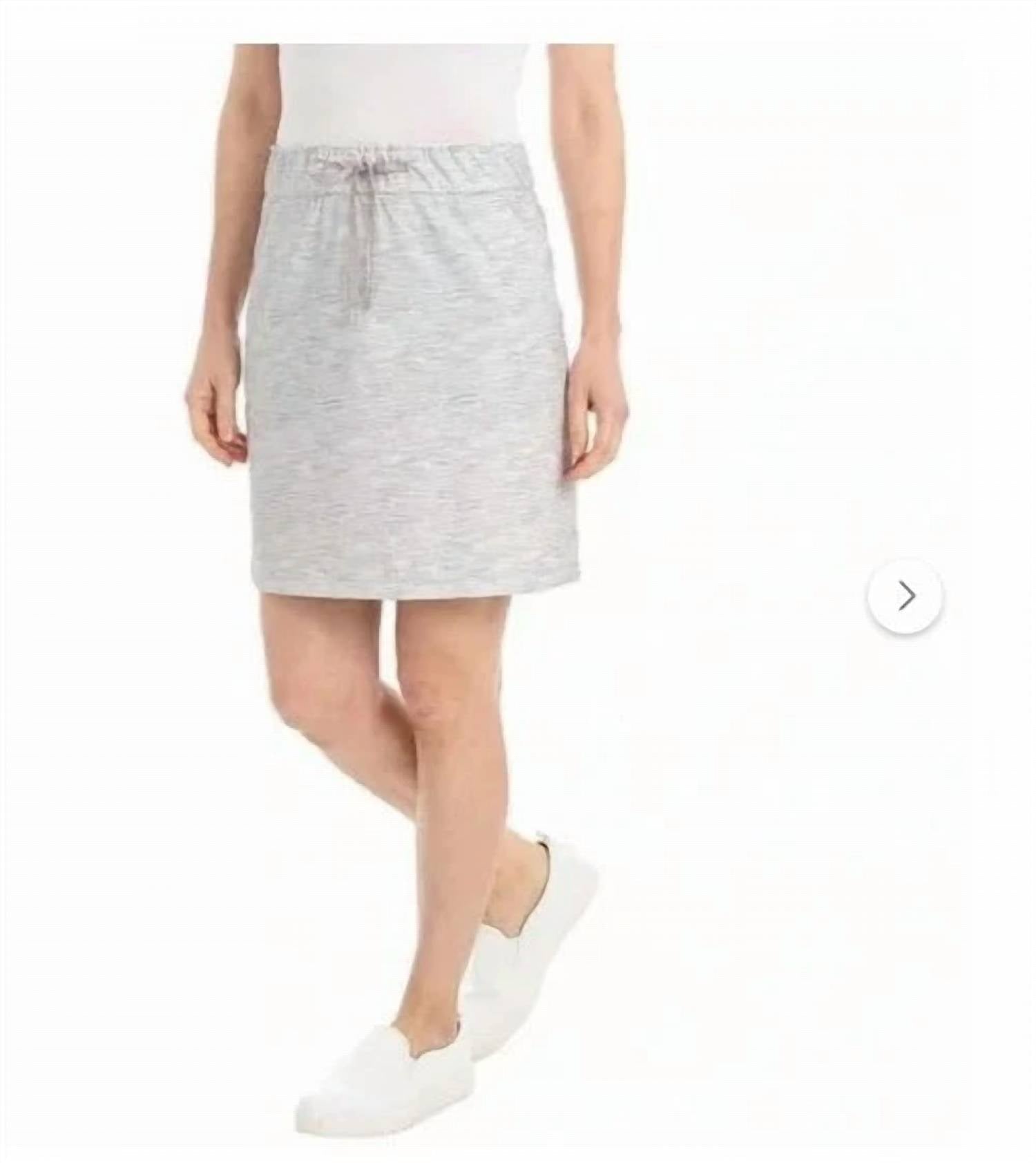 Hilary Radley - Hilary Radley Womens Pull-On Drawstring Skirt