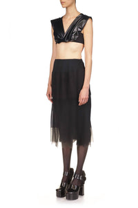 Marina Moscone - Twist Halter Bralette Top