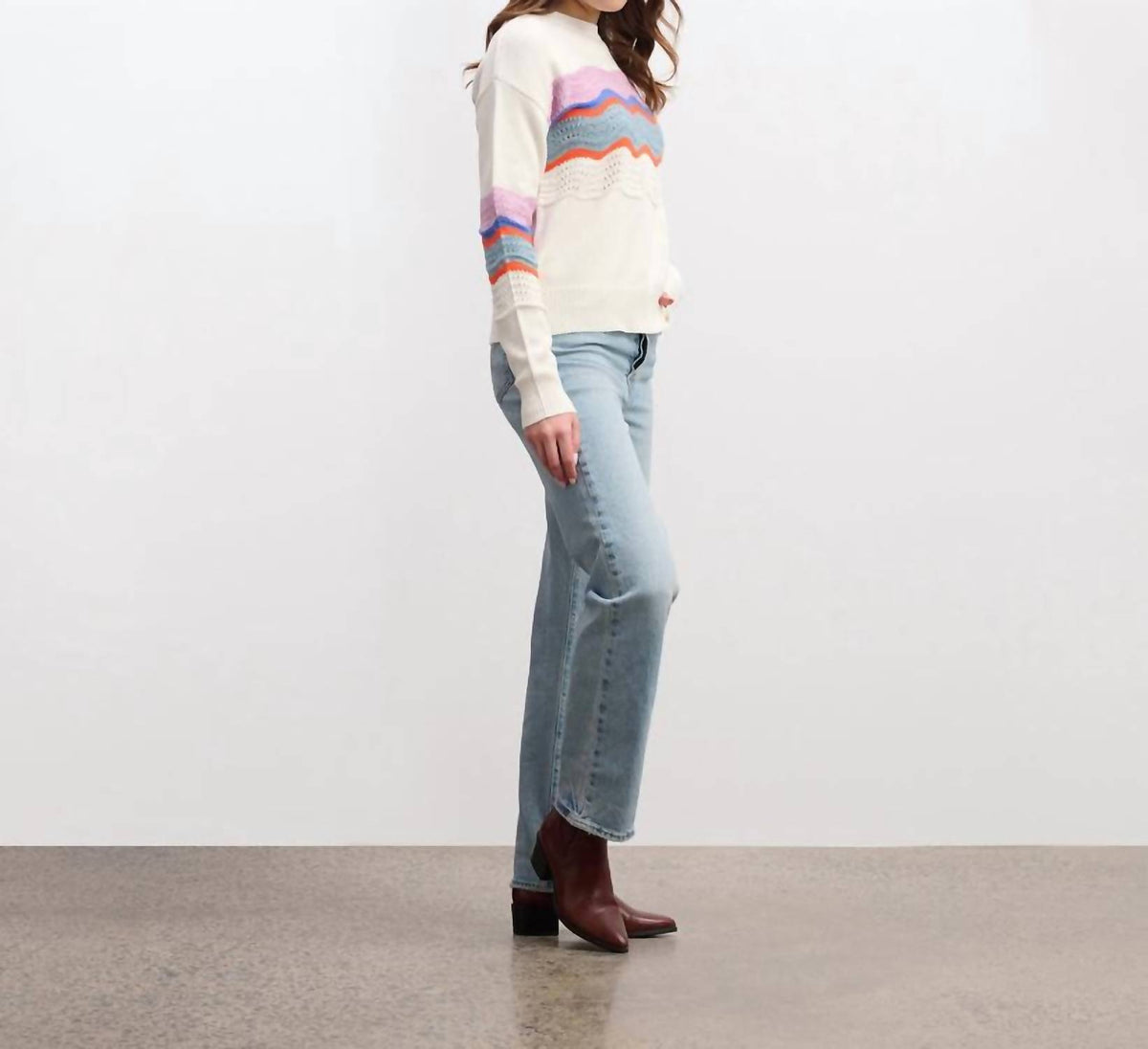 Hatley - Women's Pointelle Wave Sweater