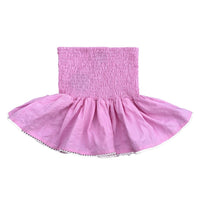 Little Olin - Girls' Smocked Ruffle Skirt