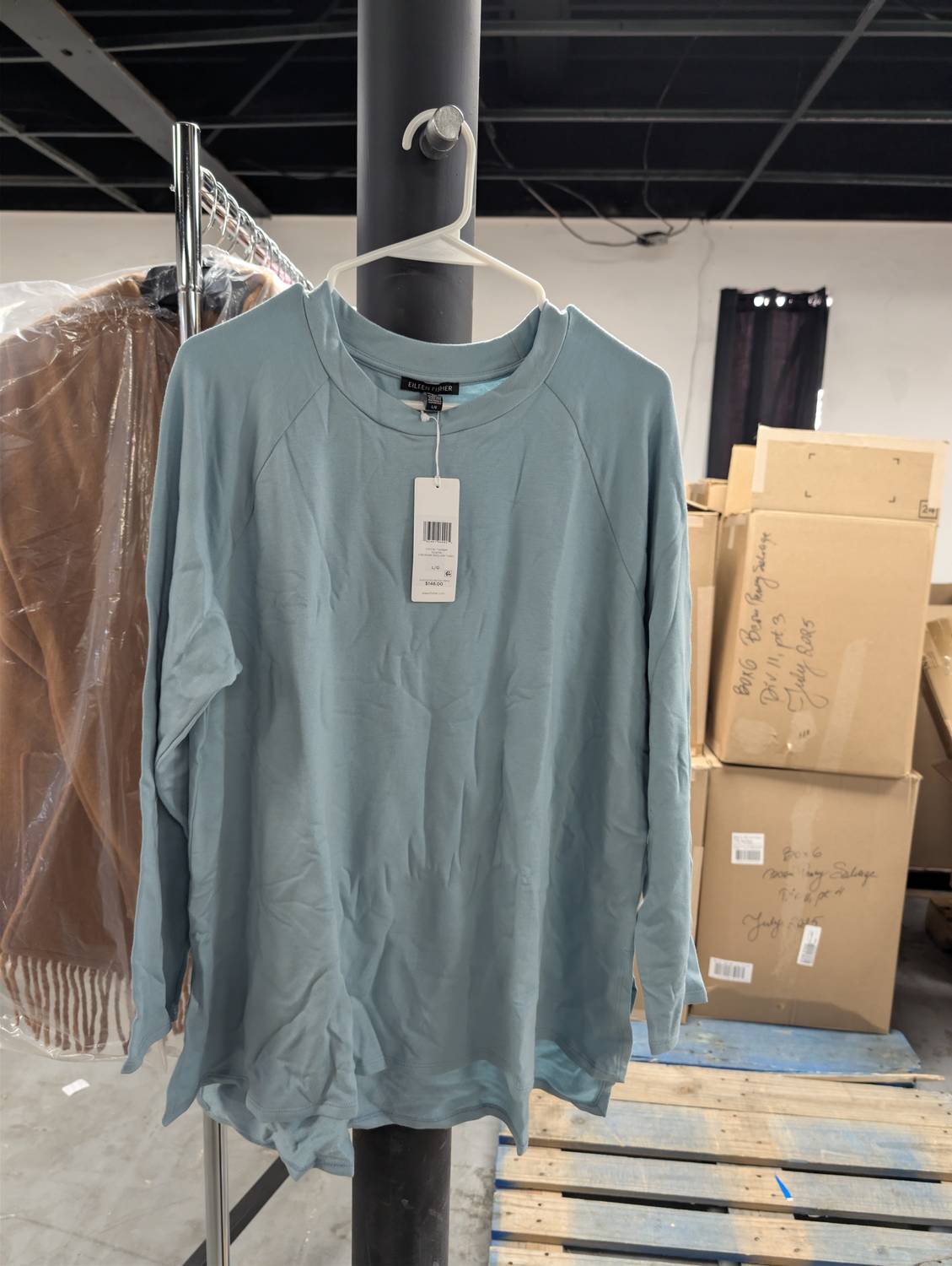 Eileen Fisher - EILEEN FISHER LONG SLEEVE TOP SHIRT