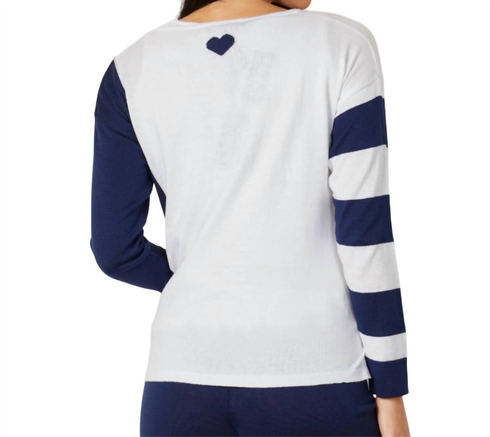 Heart V-Neck Hoodie
