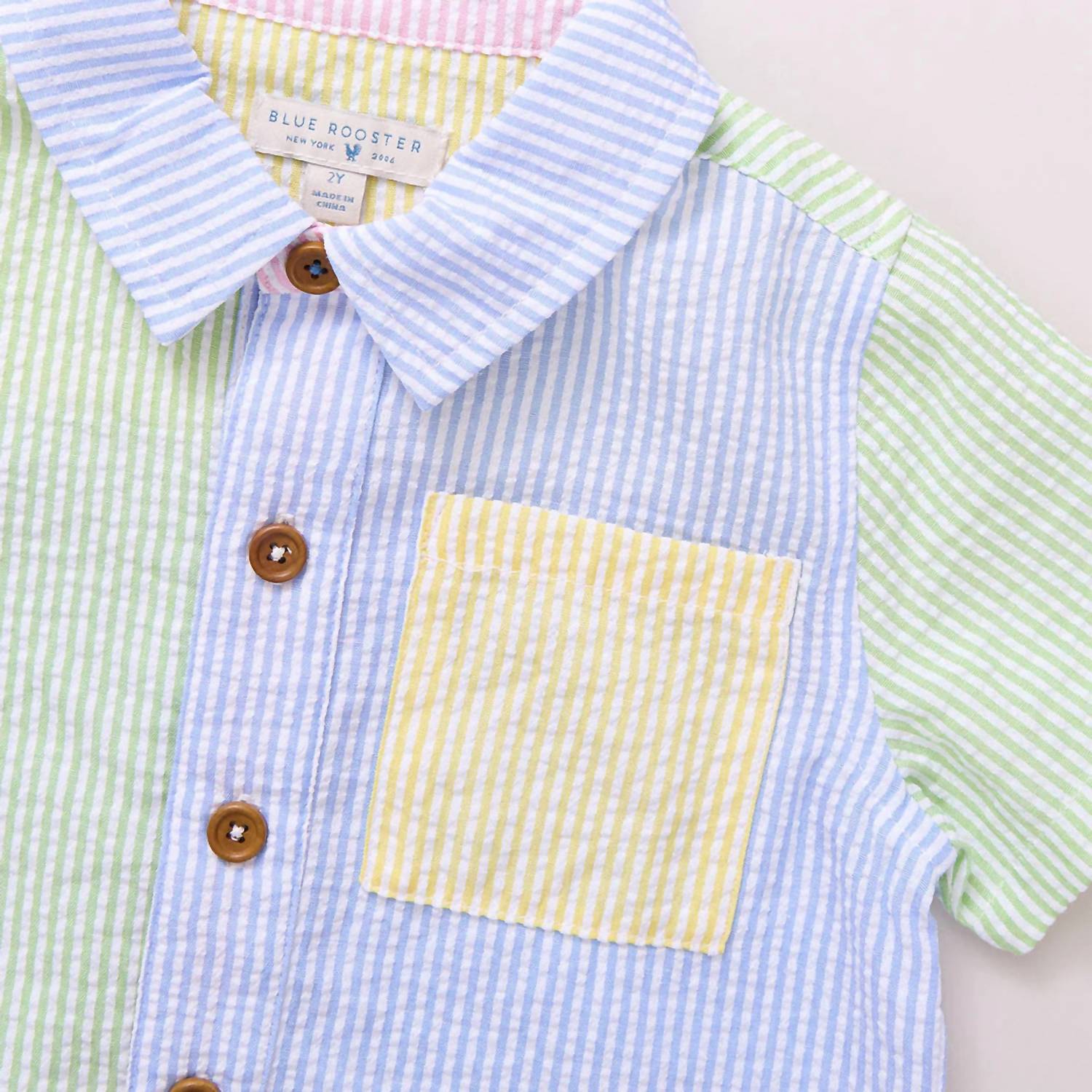 Pink Chicken - Boys Jack Color Block Shirt