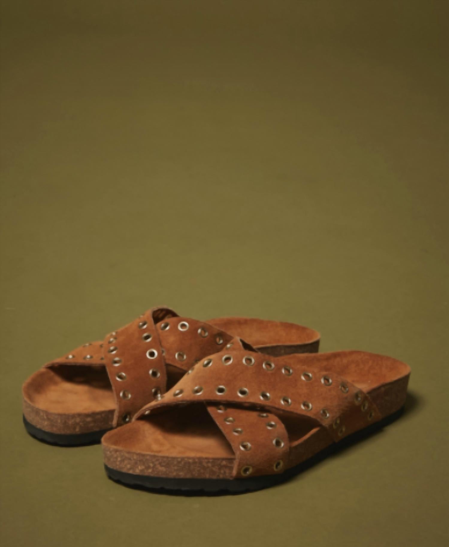 Edna Eyelet Sandal