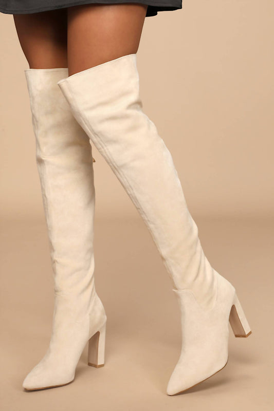 Billini - Aaliyah Over The Knee Suede Boots