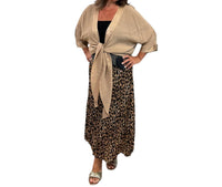 Milio Milano - Three Quarter Sleeve Drapy Tie Top